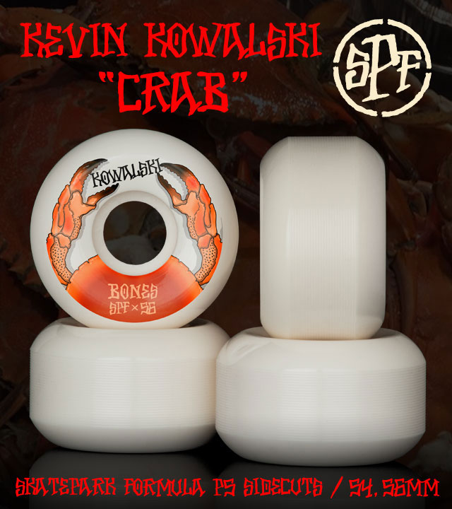 BONES Wheels SPF Pro Kowalski Crab Skateboard Wheels