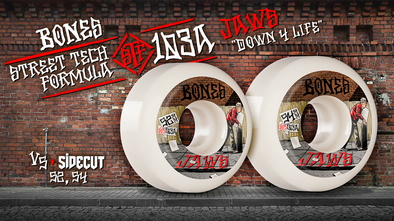 BONES WHEELS - Jaws 'Down for Life'