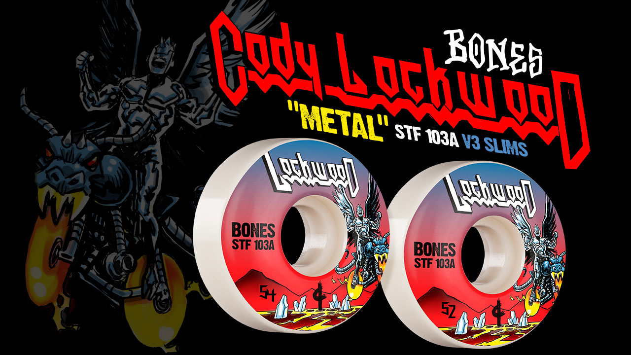 BONES WHEELS - NEW Cody Lockwood Pro 'Metal' Wheel