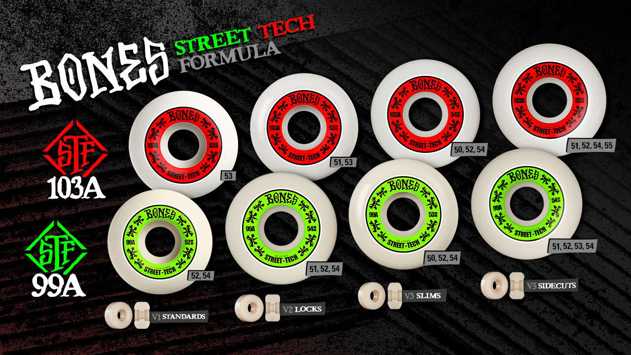 BONES WHEELS - STF Annuals Skateboard Wheels